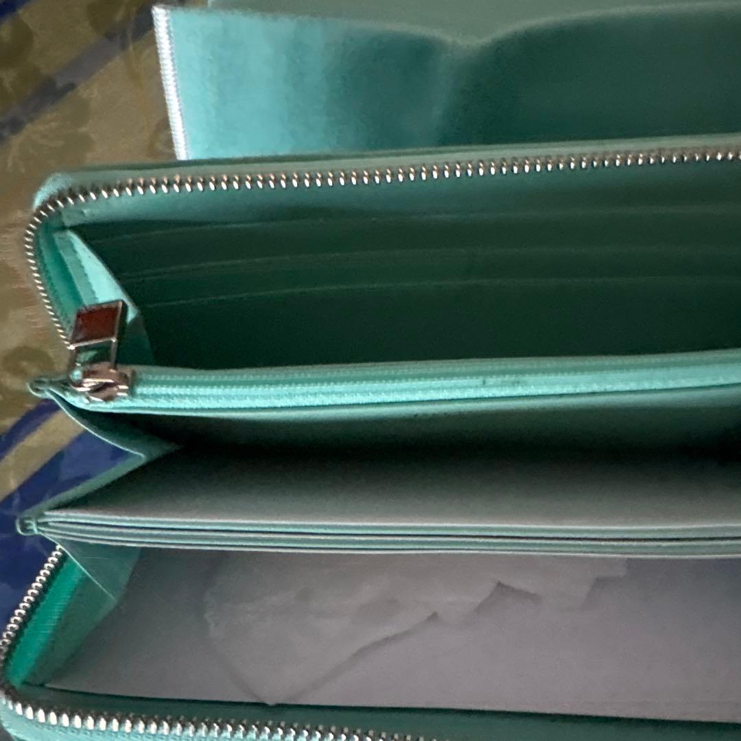 Tiffany & Co. ティファニーブルーの長財布