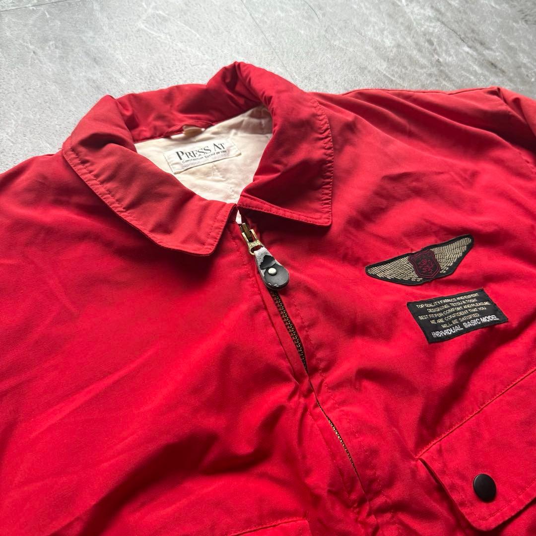 press at 短丈　ミリタリージャケット　ドリズラー　中綿入り