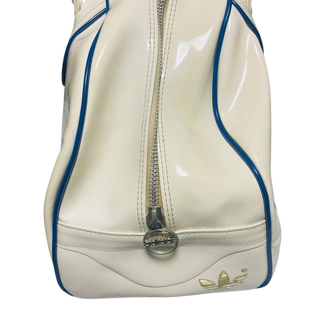 激レア アディダス 80'S エナメル ボストンバッグ adidas ビンテージ