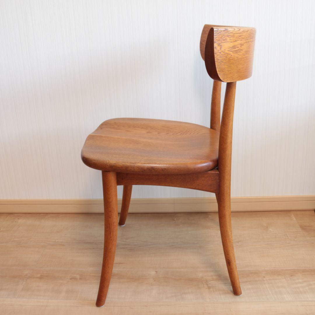 HIDA CRESCENT Oak Chair Repainted①