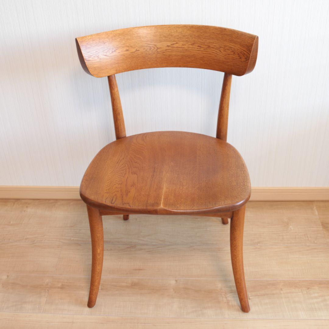 HIDA CRESCENT Oak Chair Repainted①