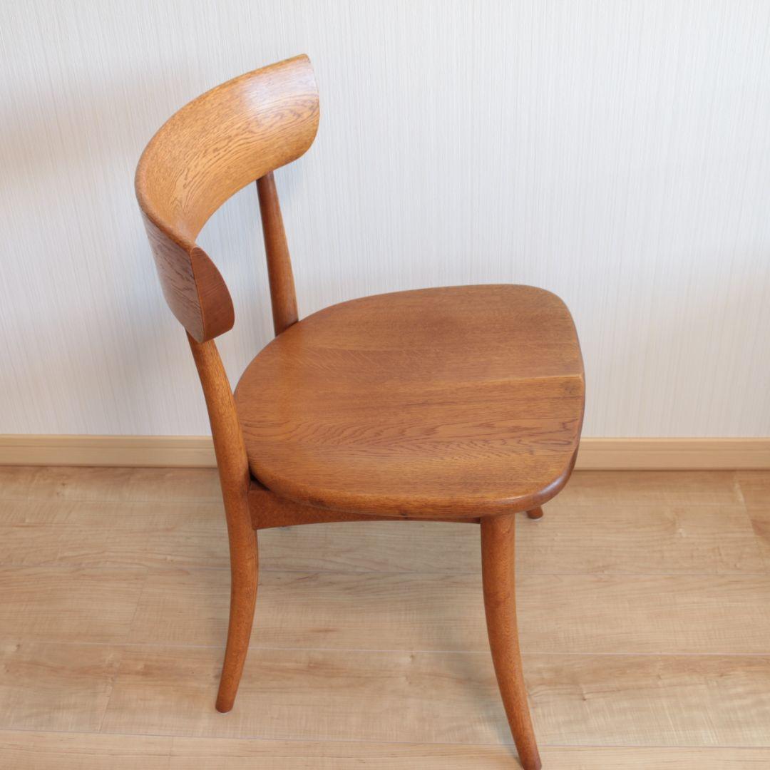 HIDA CRESCENT Oak Chair Repainted①