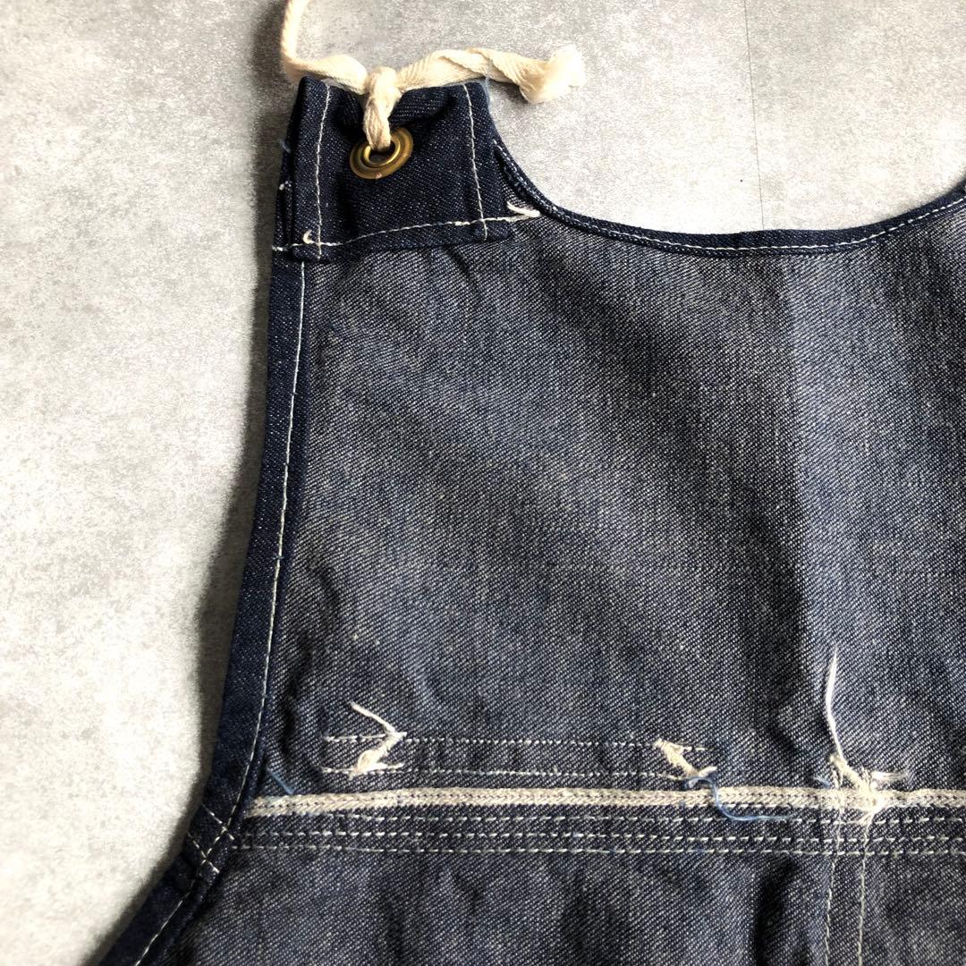 〜50s CARTER’S インディゴデニム エプロン ワーク エンジニア