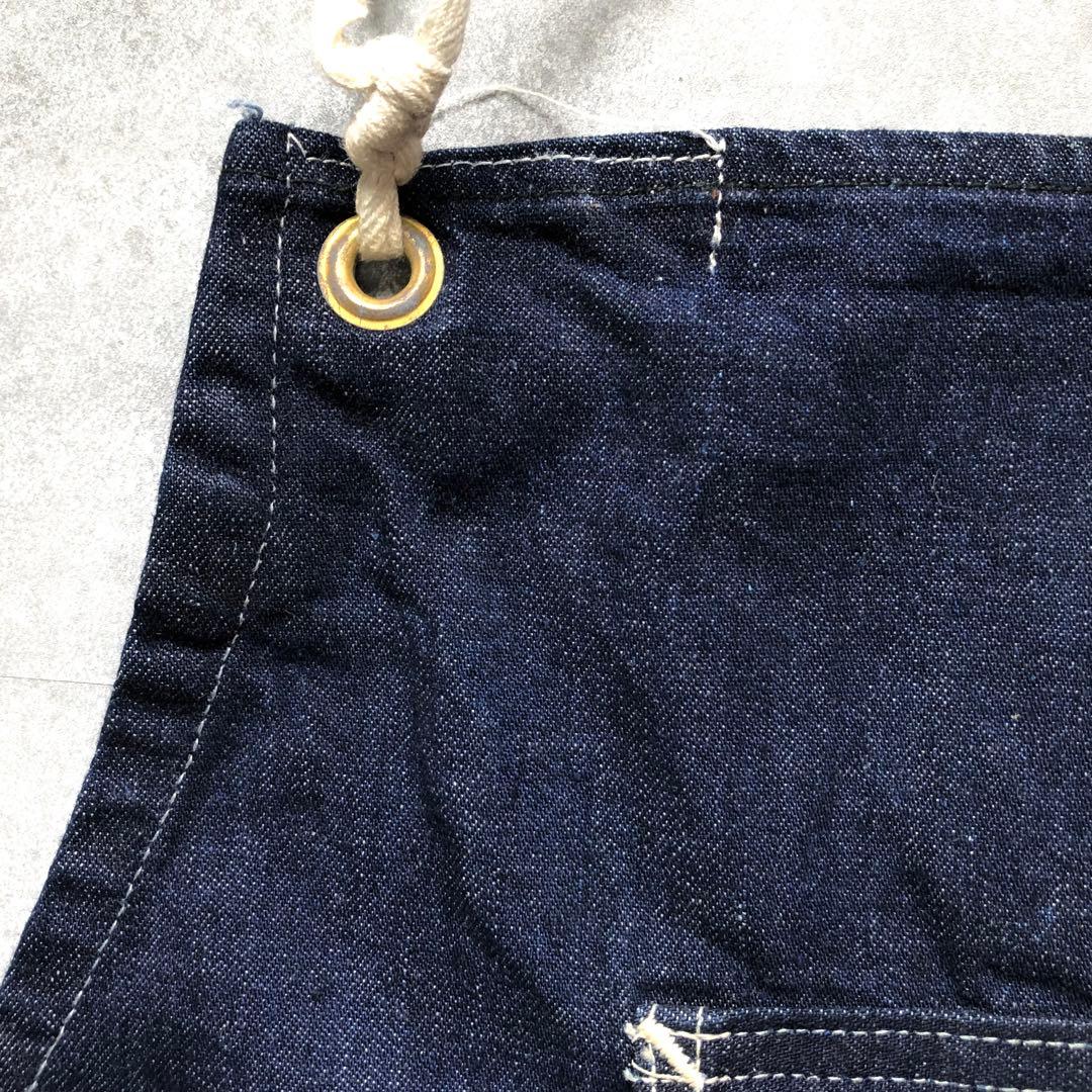 〜50s CARTER’S インディゴデニム エプロン ワーク エンジニア