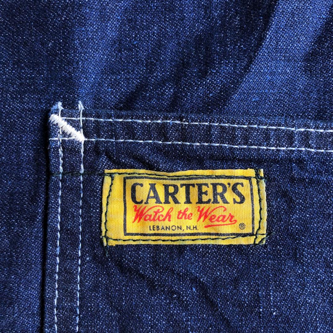 〜50s CARTER’S インディゴデニム エプロン ワーク エンジニア