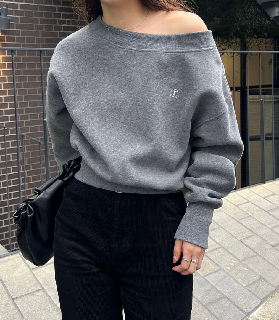 【CAPRICIEUX LE’MAGE】1ポンドボンディングスウェット