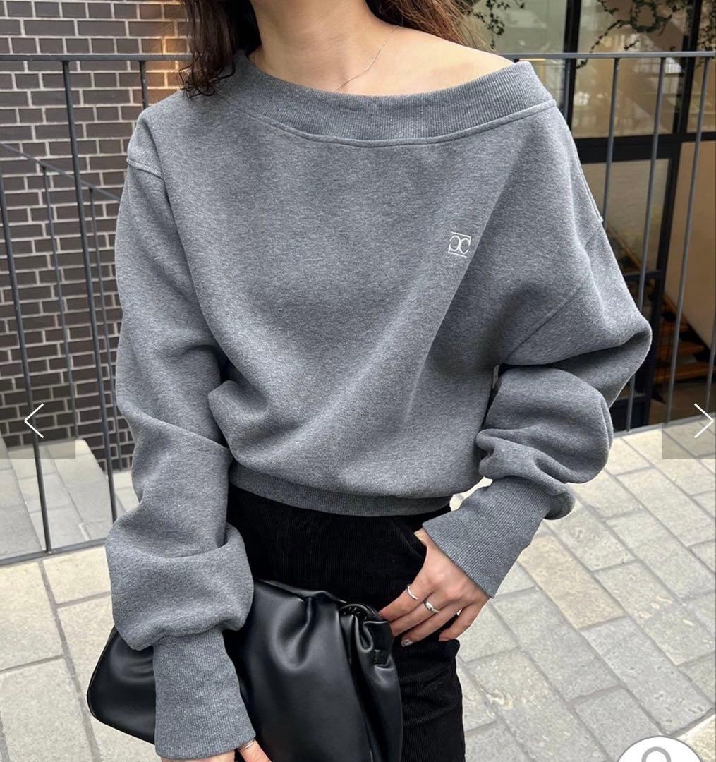 【CAPRICIEUX LE’MAGE】1ポンドボンディングスウェット