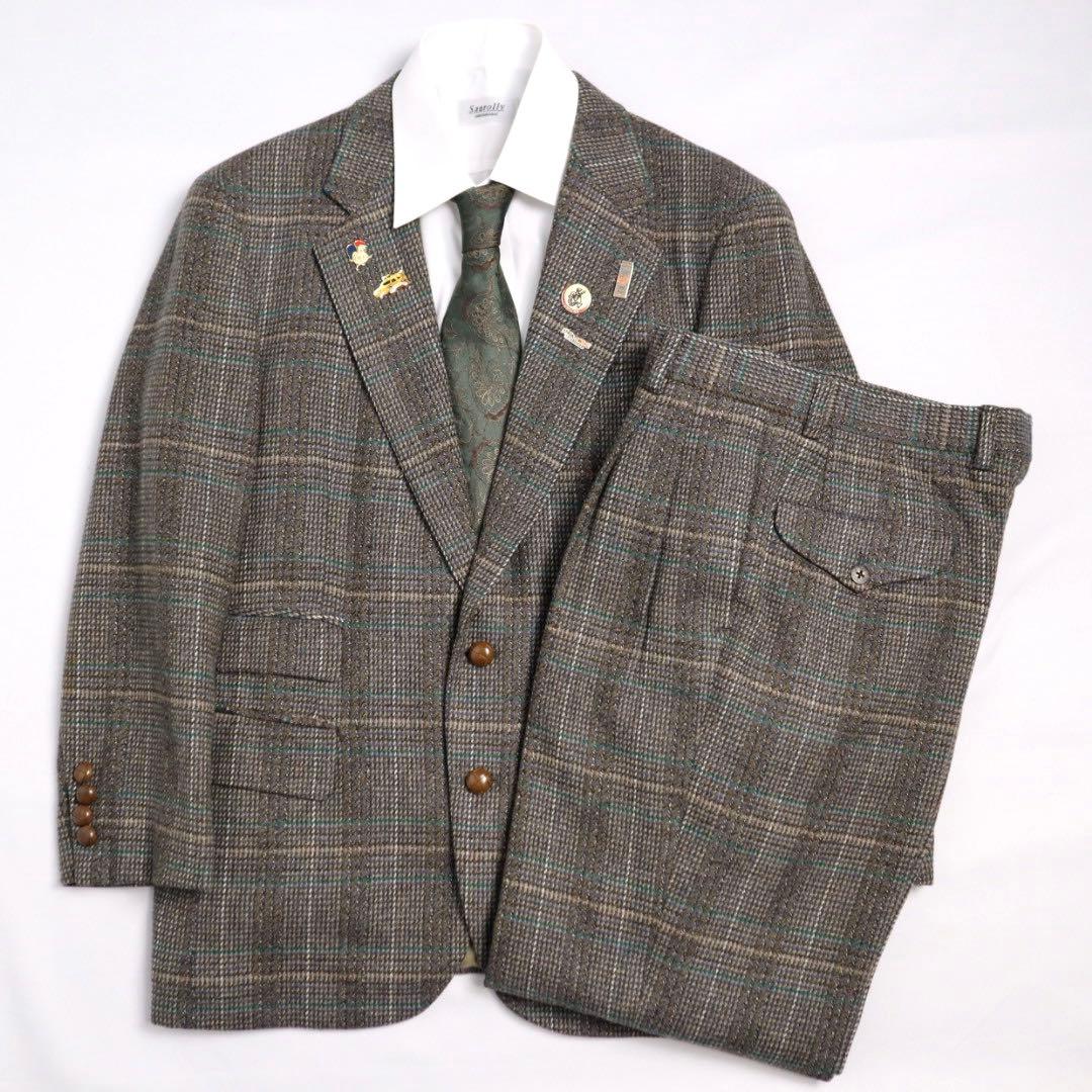 4点セット Vintage イタリア製 スーツ セットアップ サンローラン