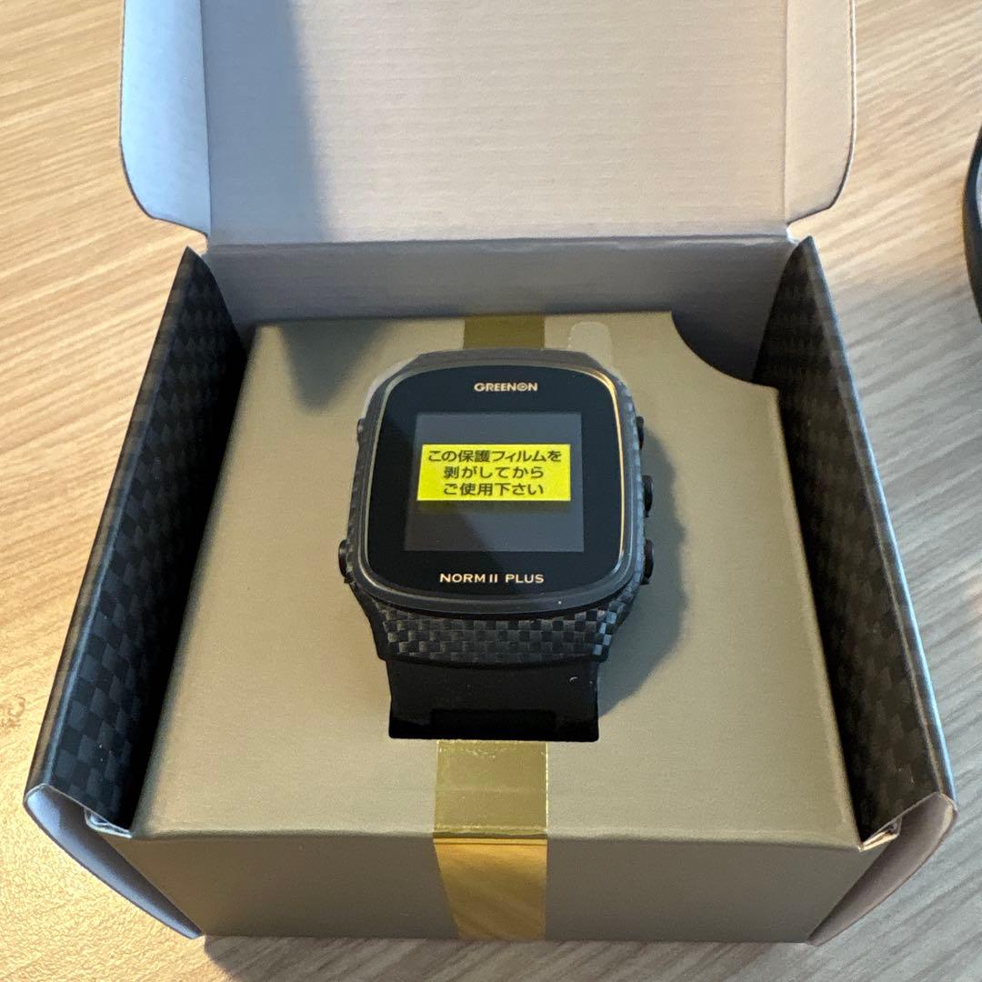 新品　THE GOLF WATCH NORM II PLUS