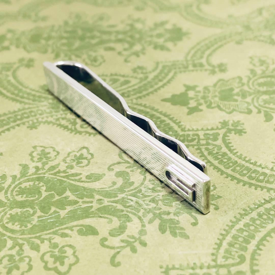 GUCCI Gロゴ ネクタイピン ダイバー シルバー J251027