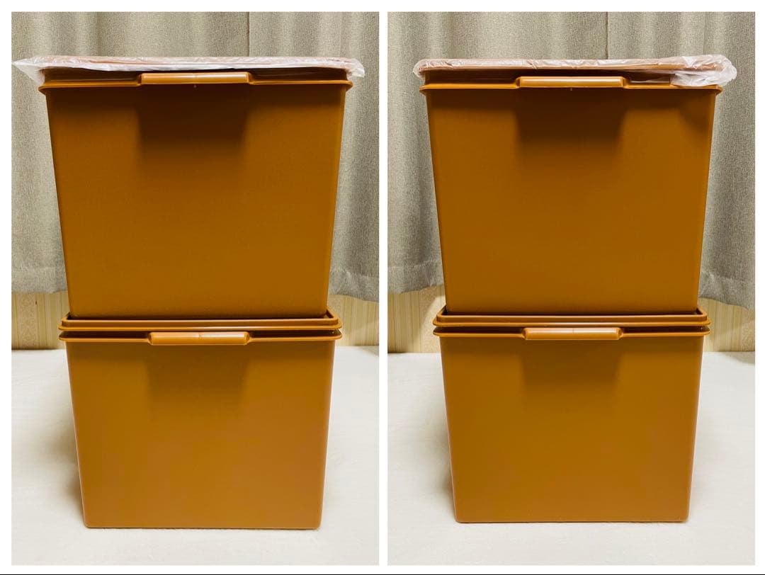 美品/2個セット/送料込/タッパーウェア/ウルトラディープ/スーパーケース/④