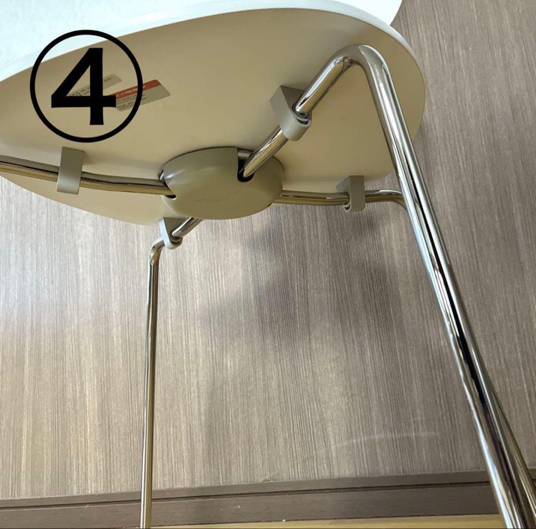 Taku Fritz Hansen アリンコチェア ホワイト 美品 2脚