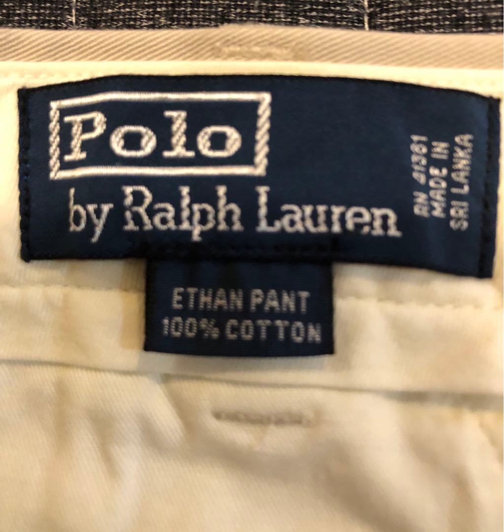 90s ラルフローレン　ツータックチノ　ETHAN PANT スリランカ製