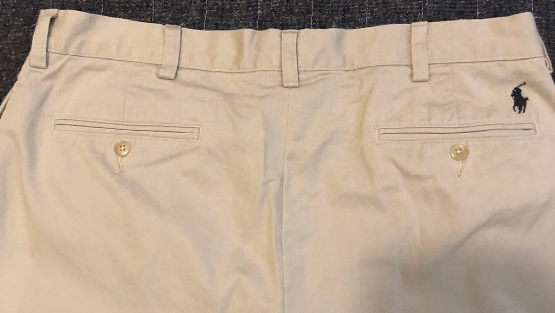 90s ラルフローレン　ツータックチノ　ETHAN PANT スリランカ製