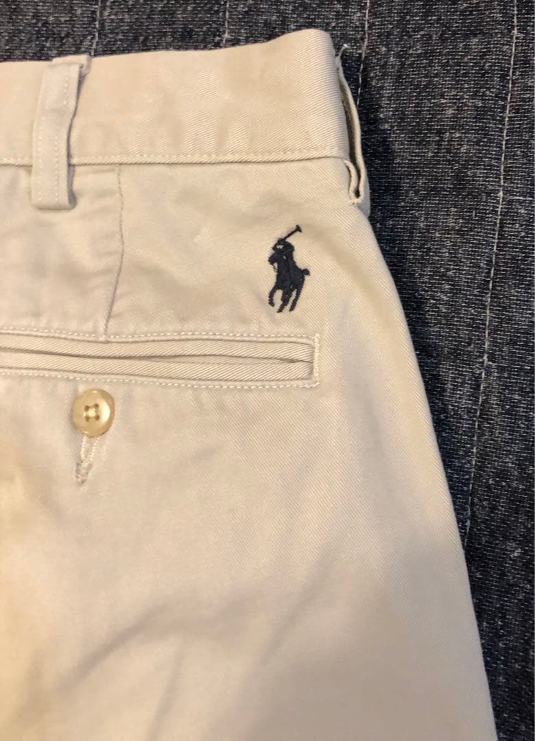 90s ラルフローレン　ツータックチノ　ETHAN PANT スリランカ製