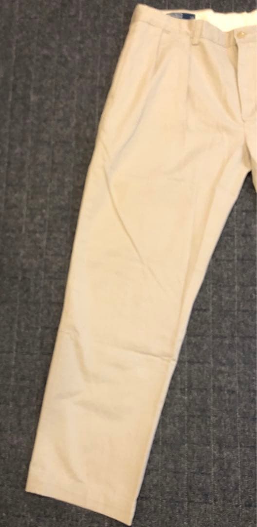 90s ラルフローレン　ツータックチノ　ETHAN PANT スリランカ製