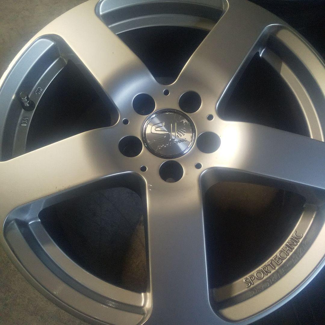 送料無料 ベンツ アルミ SPORTECHNIC 18×8J 5H 112 4本