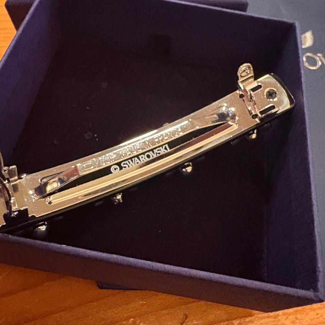 Swarovski パールクリスタルバレッタ