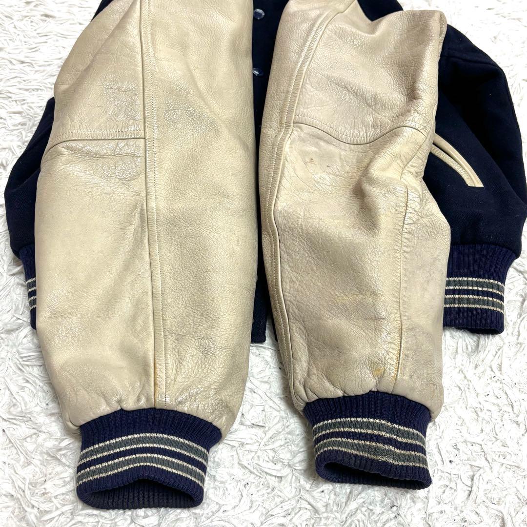 ✨希少✨NFL ダラスカウボーイズ 　　L　紺 スタジャン スーパーボウル記念