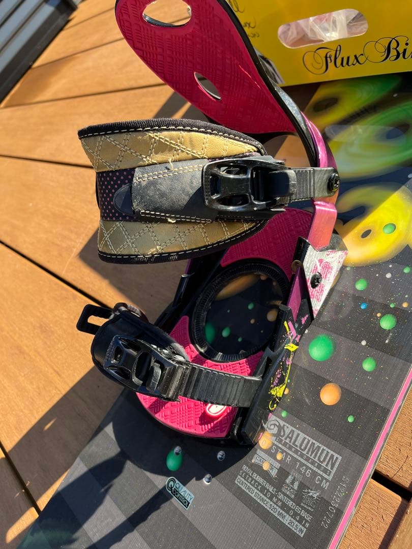 SALOMON POPSTAR 146 スノーボード ビンディングセット