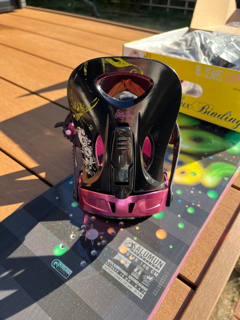 SALOMON POPSTAR 146 スノーボード ビンディングセット