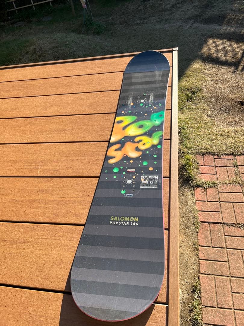 SALOMON POPSTAR 146 スノーボード ビンディングセット