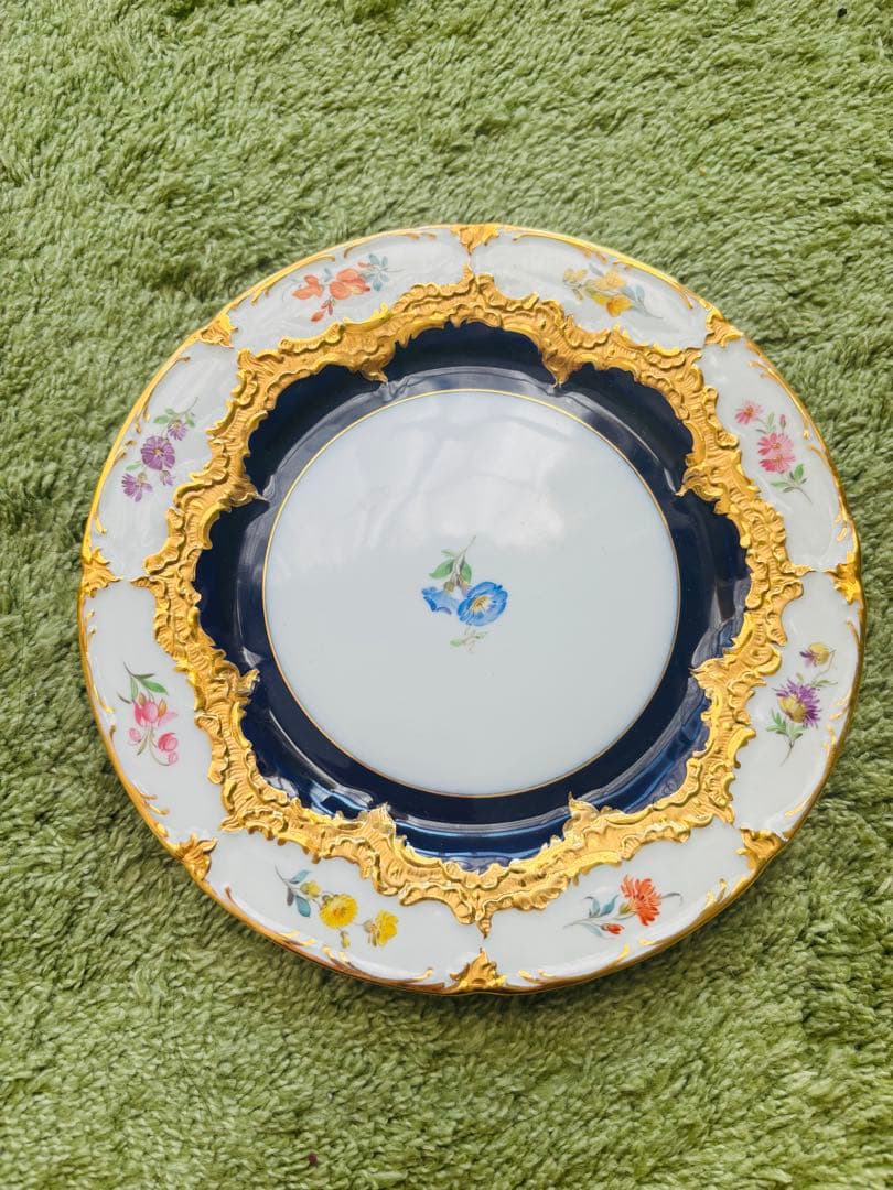 希少　マイセン■Bフォーム　プレート　ペイントナンバー■モカ　200周年記念