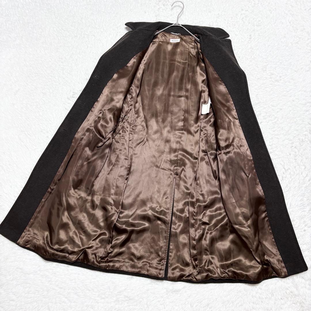 【美品】マックスマーラ Max&co 大きいサイズ ウール コート 上品 高級