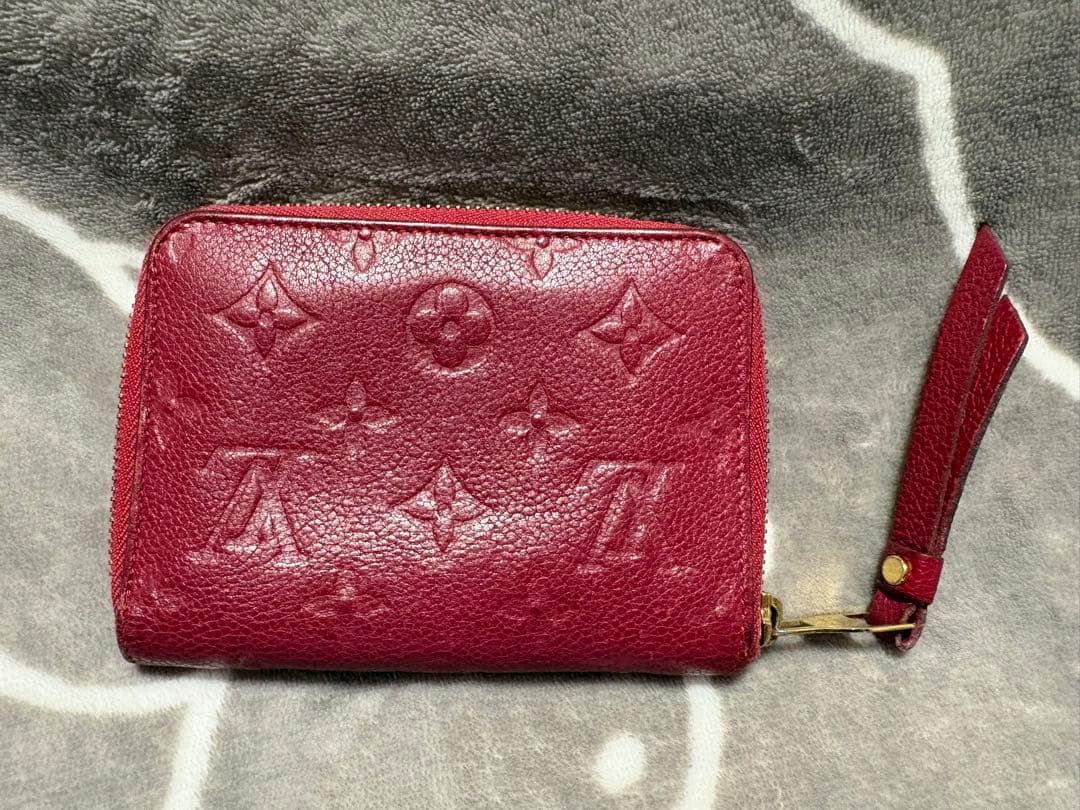 か*ん様 ルイヴィトン アンプラント スクレットロン コンパクト 折り財布 正規