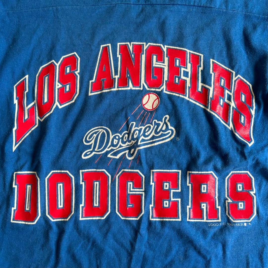 USA製 90s 古着 MLB ドジャース ヴィンテージTシャツ vintage