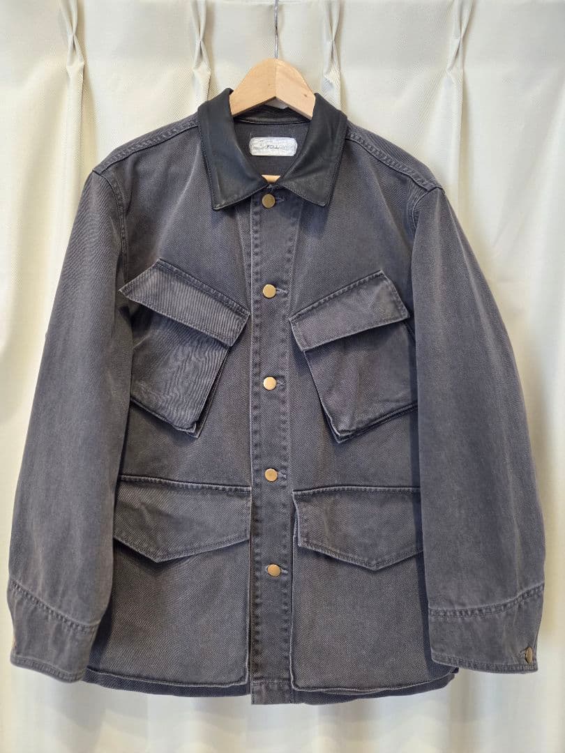 【FOLL / フォル】bag spec work jacket ジャケット 2