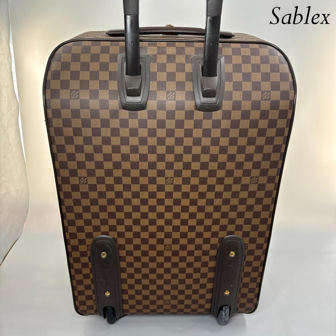 【超極美品】ルイヴィトン■ダミエ ペガス65 M23295 激レア スーツケース