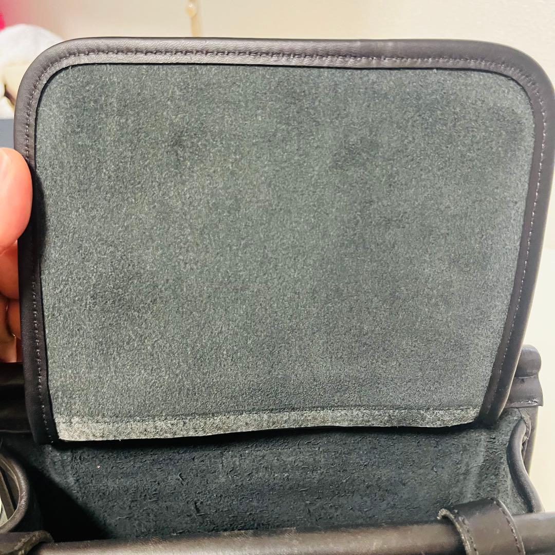 【激レア】OLD COACH USA製 ウィリスバッグ ブラック 肩掛け