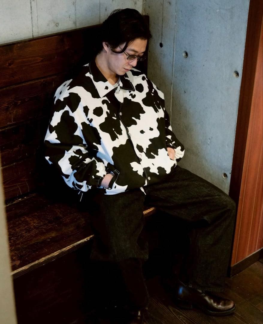ジャケット・アウター L COTTON OXFORD COACH JACKET HOLSTEIN