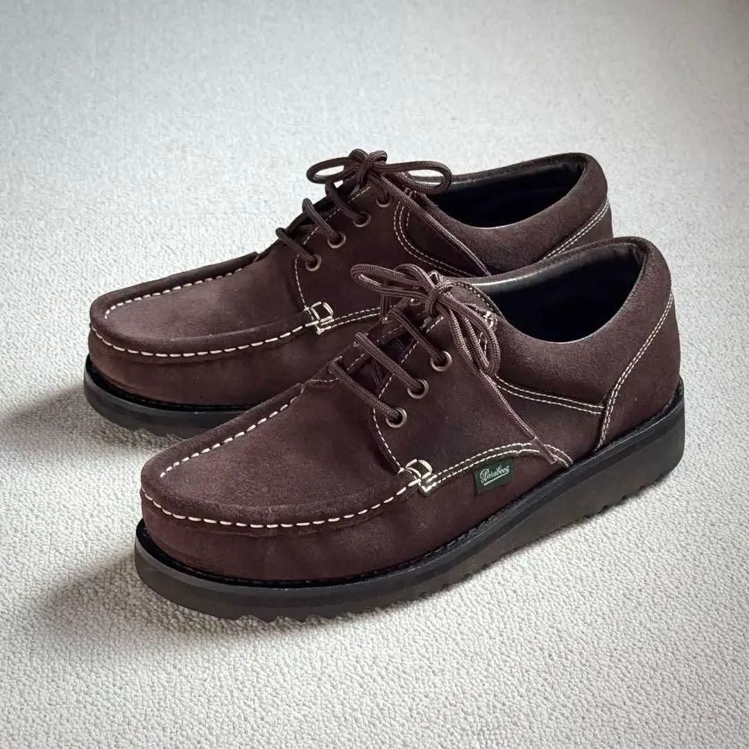 靴 Paraboot THIERS/SPORT VEL MARRON UK8
