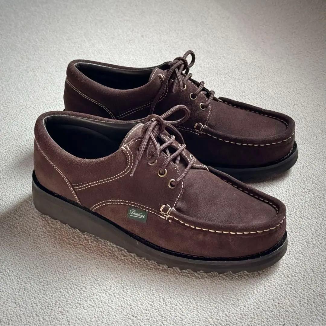 靴 Paraboot THIERS/SPORT VEL MARRON UK8
