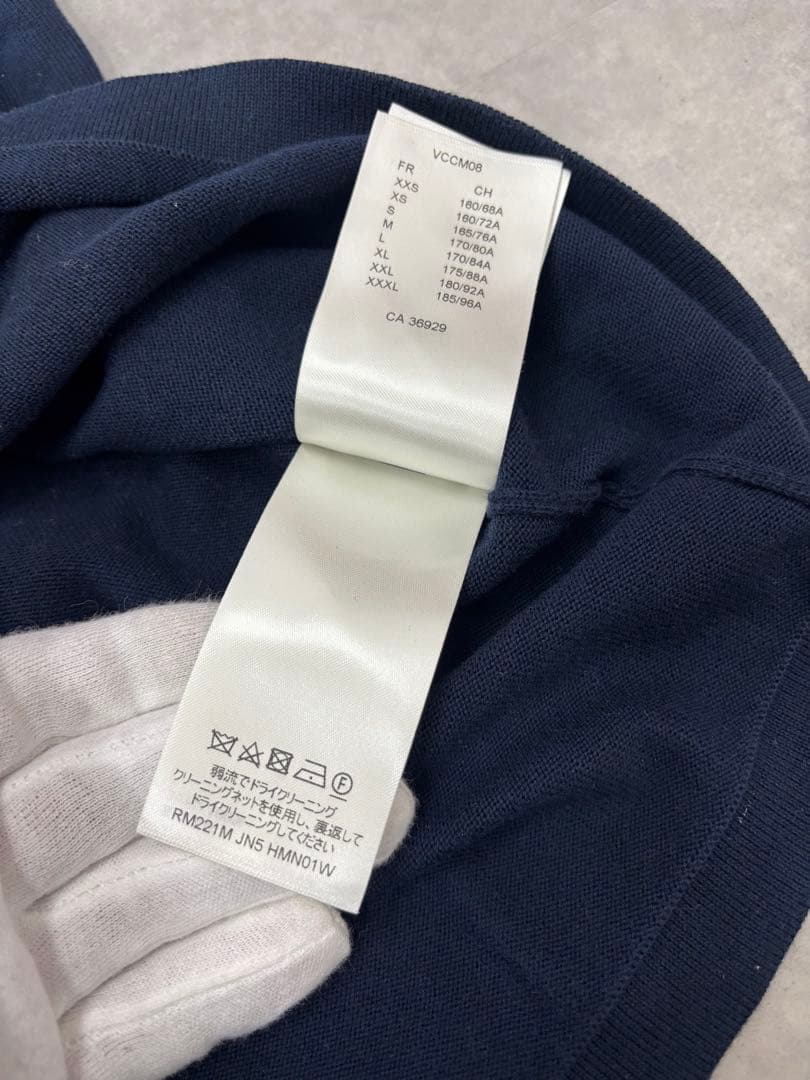 【訳アリ品】Louis Vuitton ハートロゴ Tシャツ ネイビー