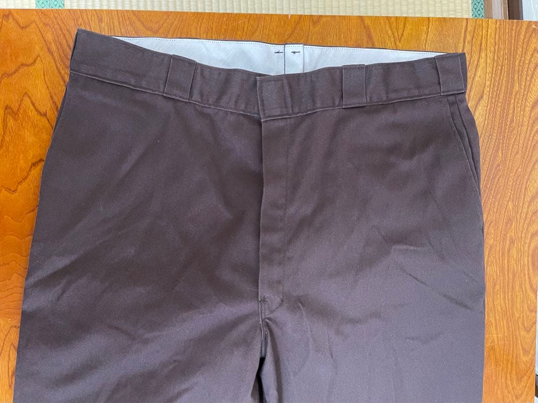 ディッキーズ　ワークパンツ　アメリカ製　80s 874 股マチあり