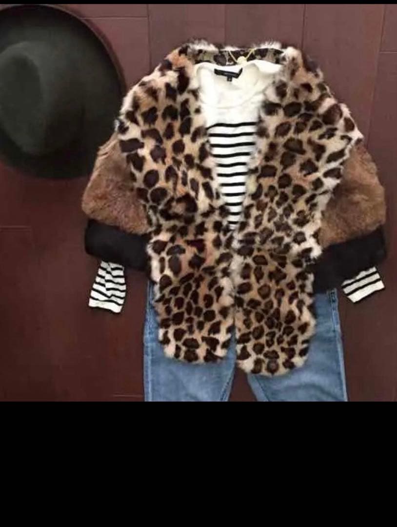 本日限定SALE早い者勝ち２４時間以内発送可ミュベール ファーケープ試着受注会