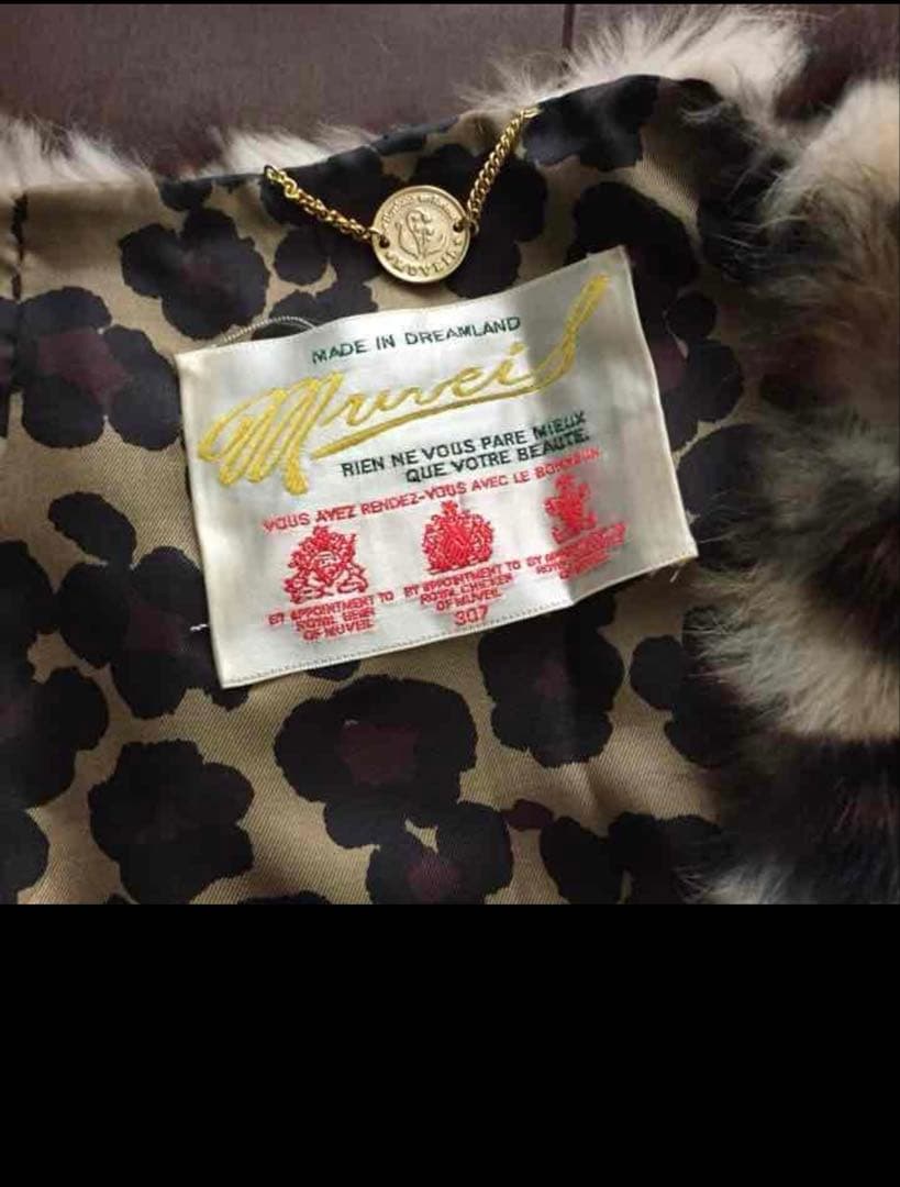 本日限定SALE早い者勝ち２４時間以内発送可ミュベール ファーケープ試着受注会