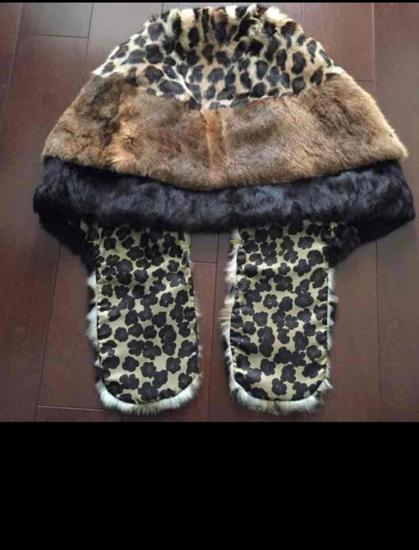 本日限定SALE早い者勝ち２４時間以内発送可ミュベール ファーケープ試着受注会