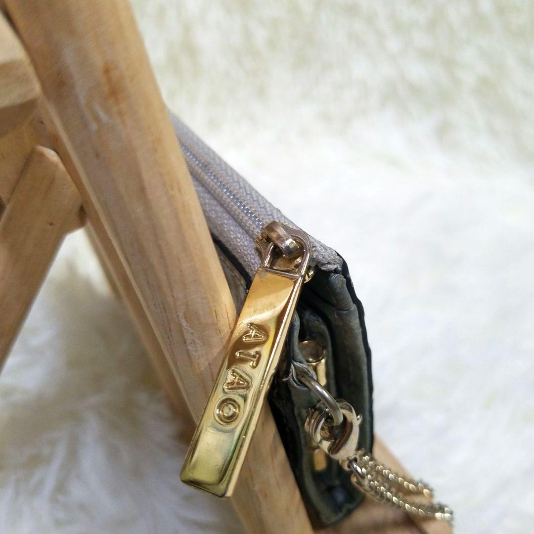 【極美品】ATAO ベル キーケース ミニ財布 ハート柄 3連