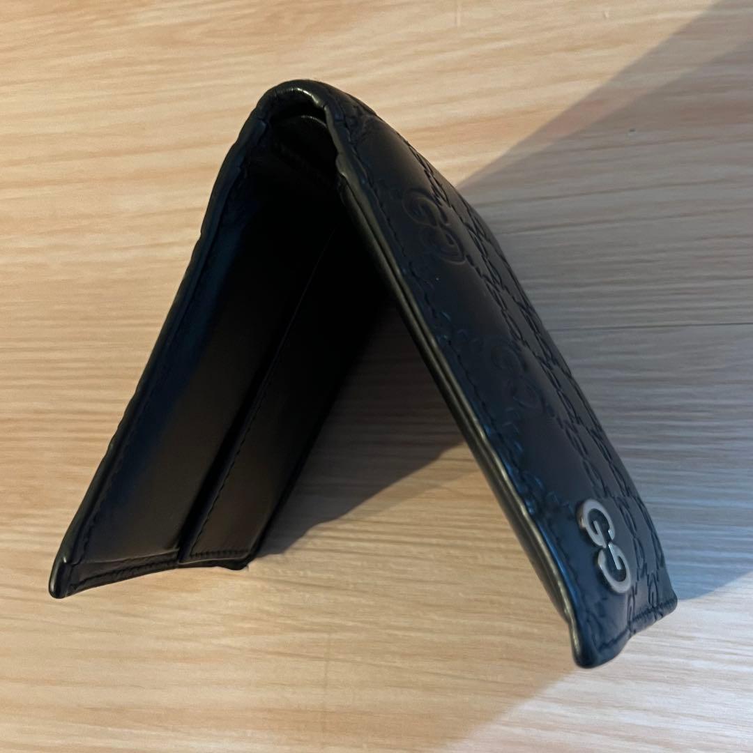 GUCCI 二つ折り財布 ブラック