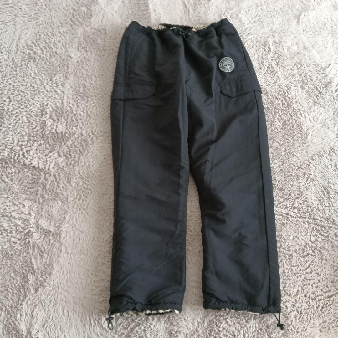 Supreme Timberland　コラボ　リバーシブル　ボア　パンツ　L