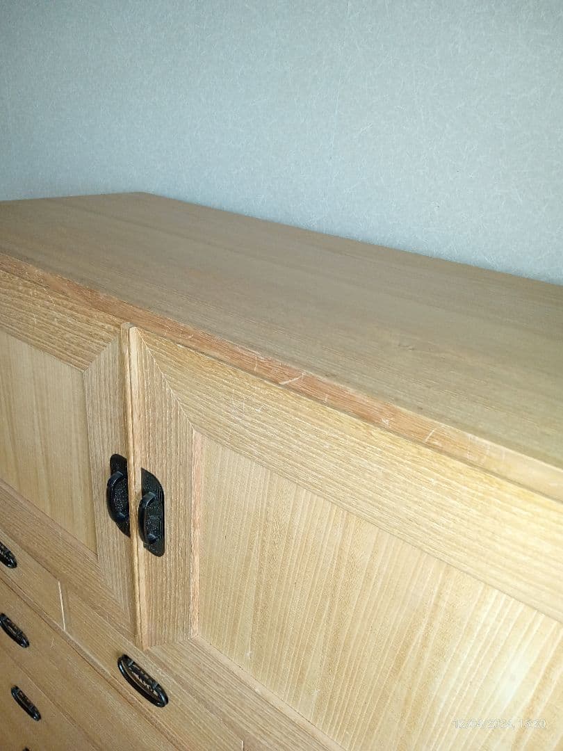 桐箪笥　桐たんす　桐タンス　着物箪笥　和箪笥　昭和レトロ 扉盆