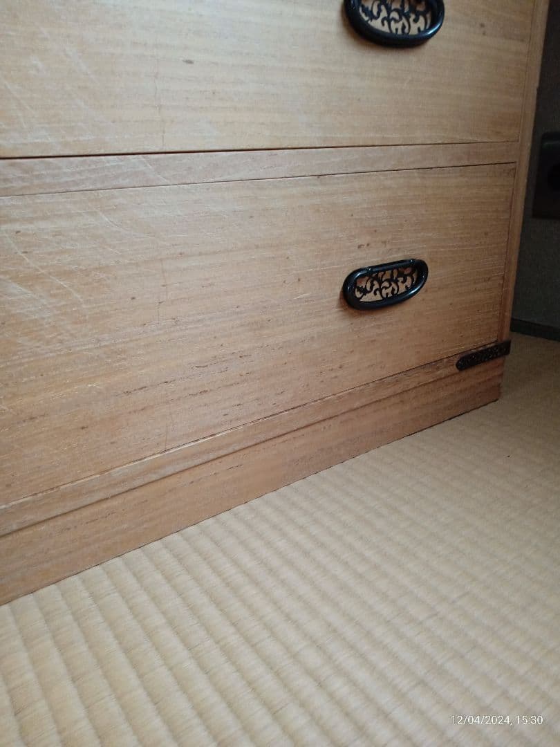 桐箪笥　桐たんす　桐タンス　着物箪笥　和箪笥　昭和レトロ 扉盆