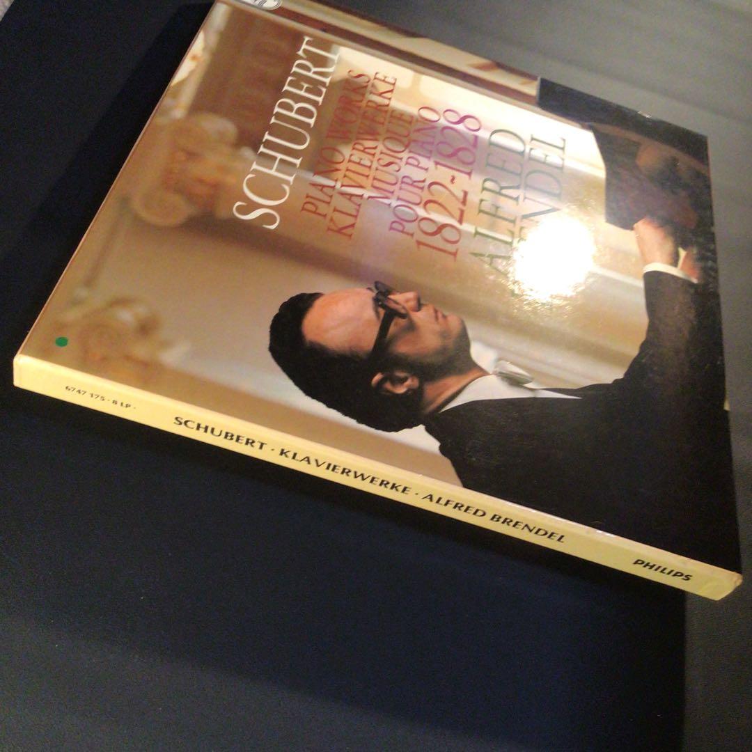 蘭PHILIPS　８LP　ブレンデル/シューベルト/ピアノ作品集