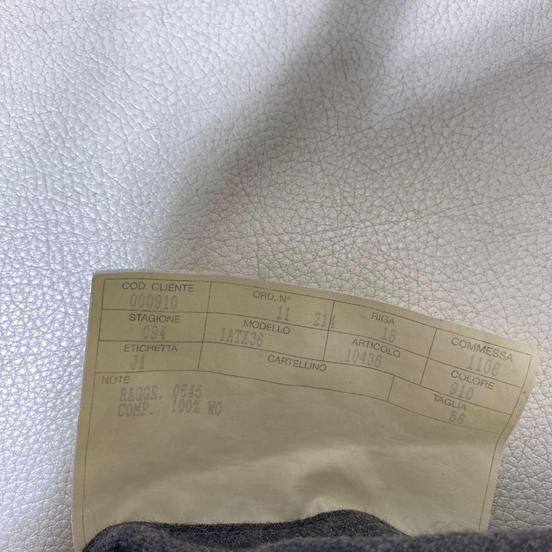 INCOTEX 希少サイズ56 1ATX36 ウール スラックス ノープリーツ