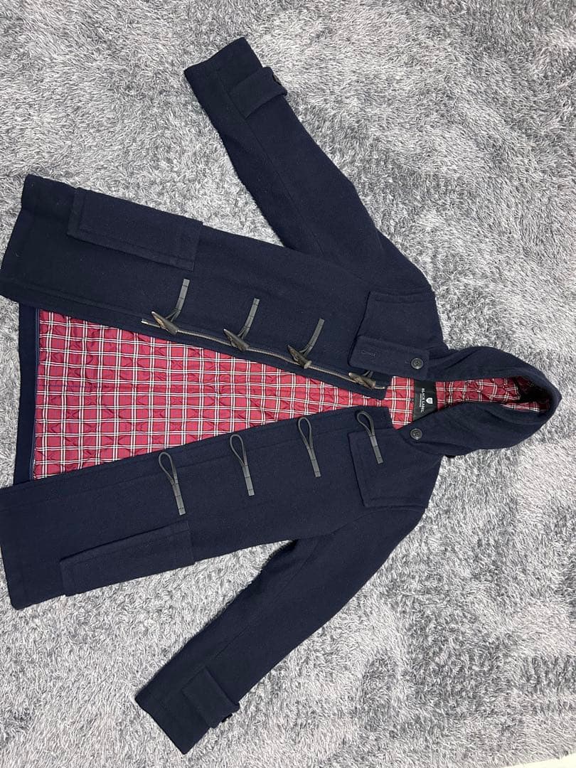 BLACK LABEL CRESTBRIDGE ダッフルコート L ネイビー