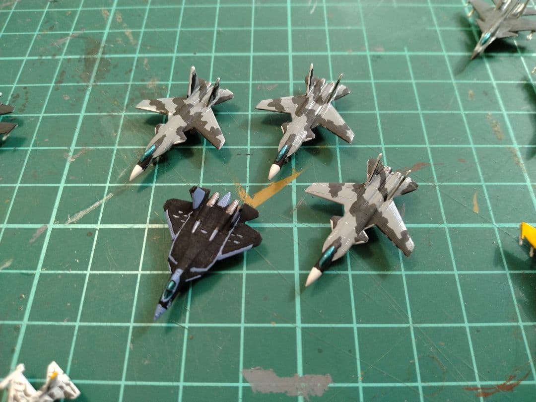 1/700ピットロードスカイウェーブシリーズ等 エースコンバットの名機再現セット